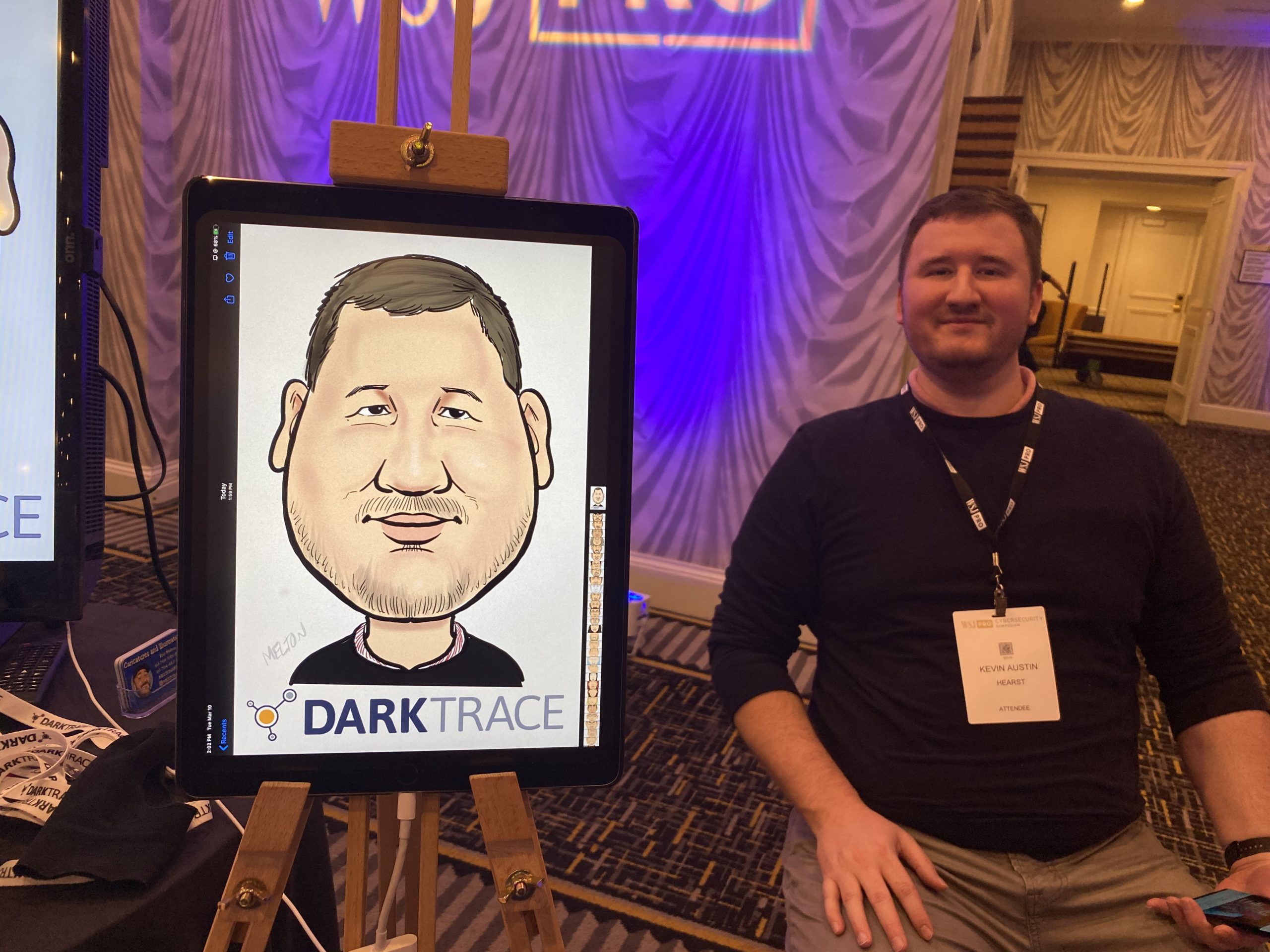 Trade show Caricatures Charlotte