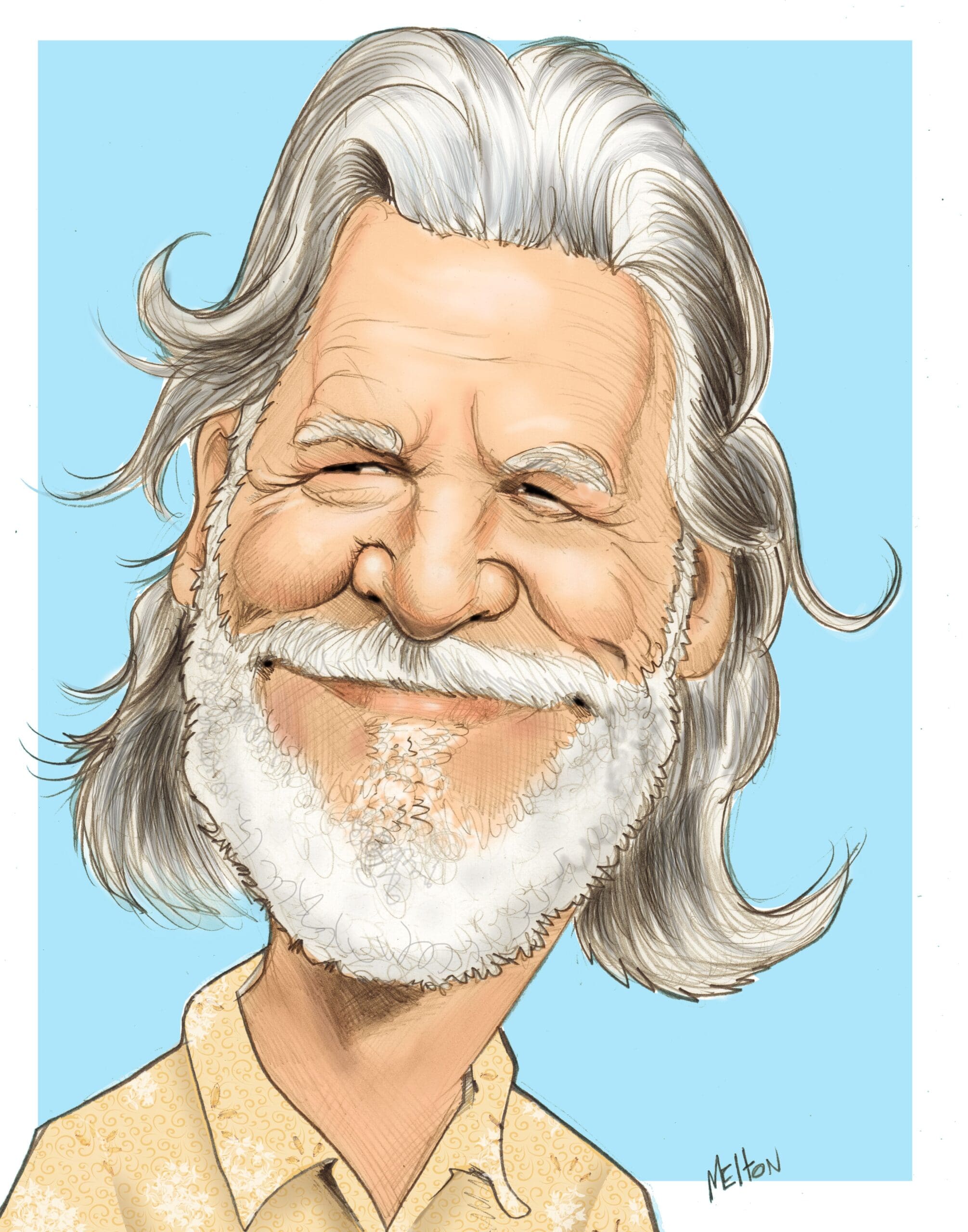 Jeff Bridges Caricature