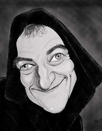 Marty Feldman Caricature Young Frankenstein Igor