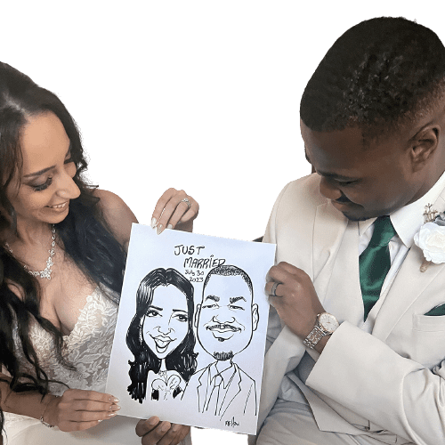 Wedding Caricature Artist NC
