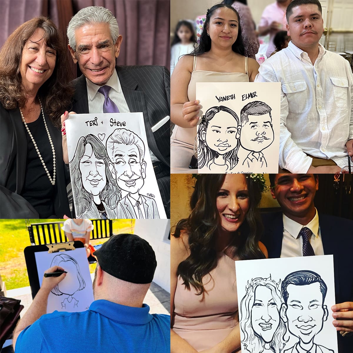 Wedding Caricatures NC and SC