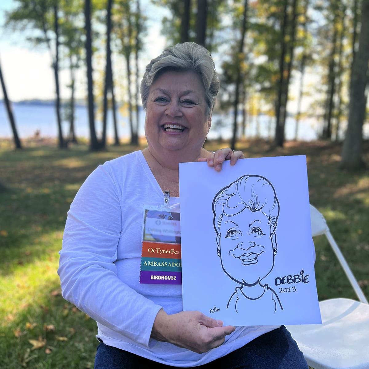 Greensboro Caricature Artist.