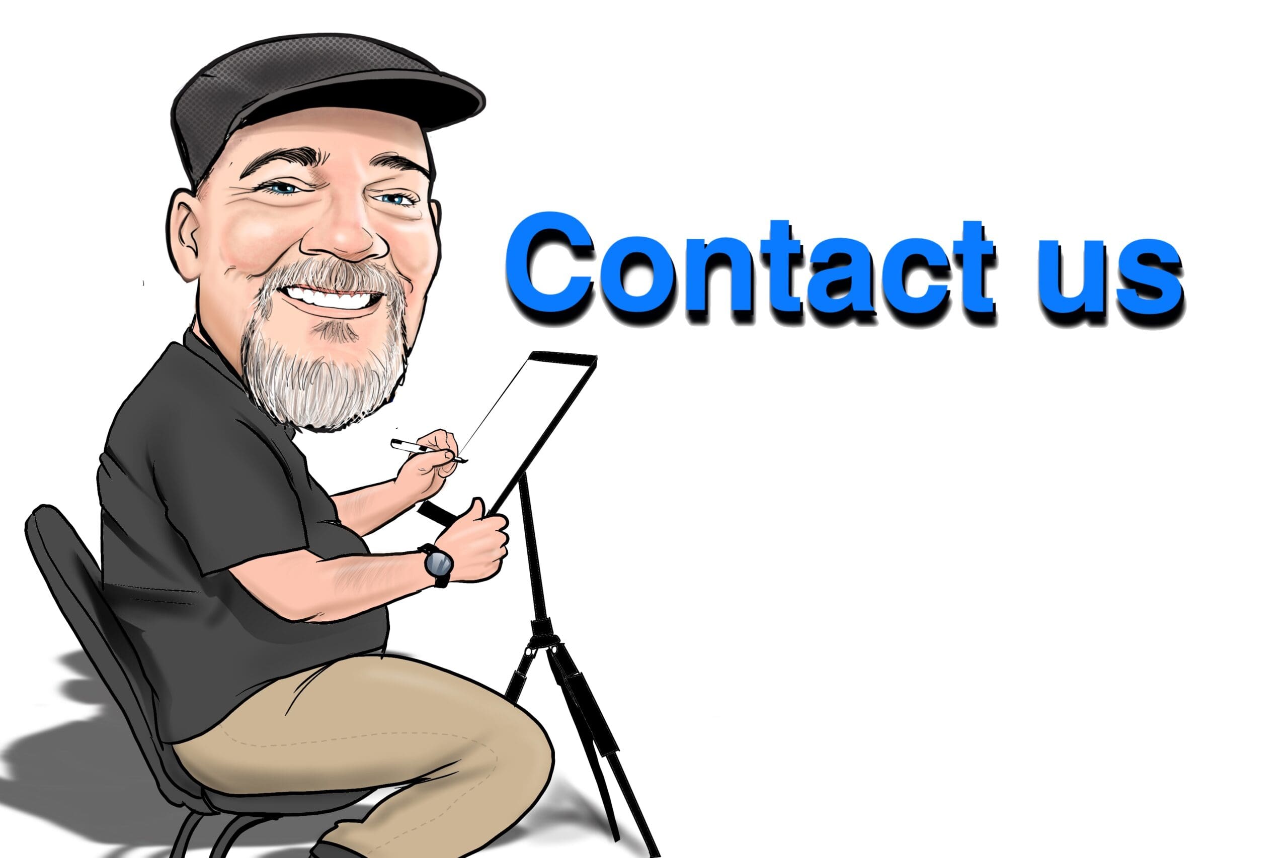 Contact us Charlotte Caricature Artist