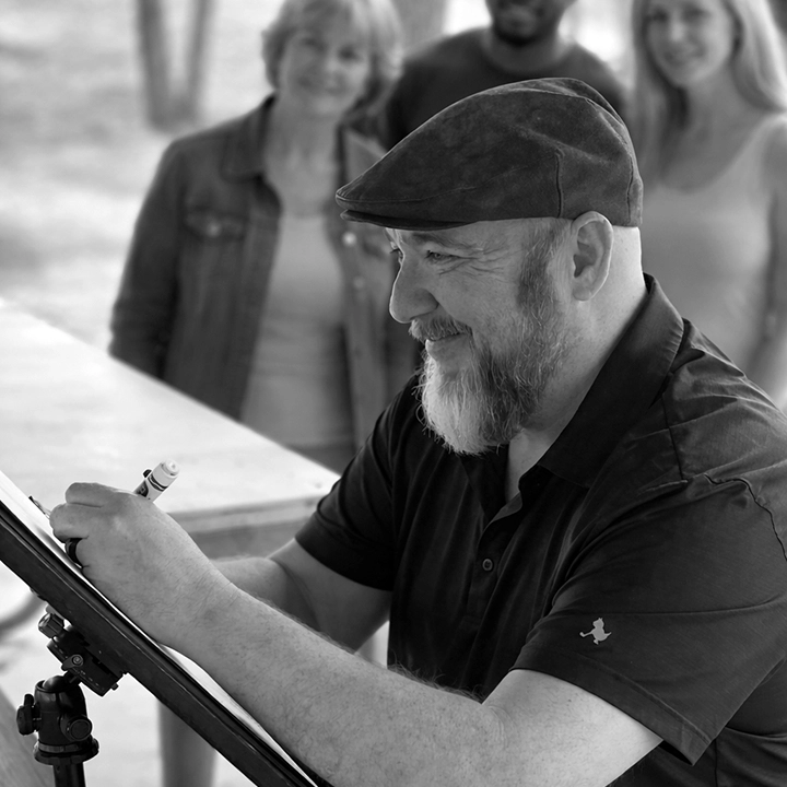 self-portrait photo head shot Eric Melton