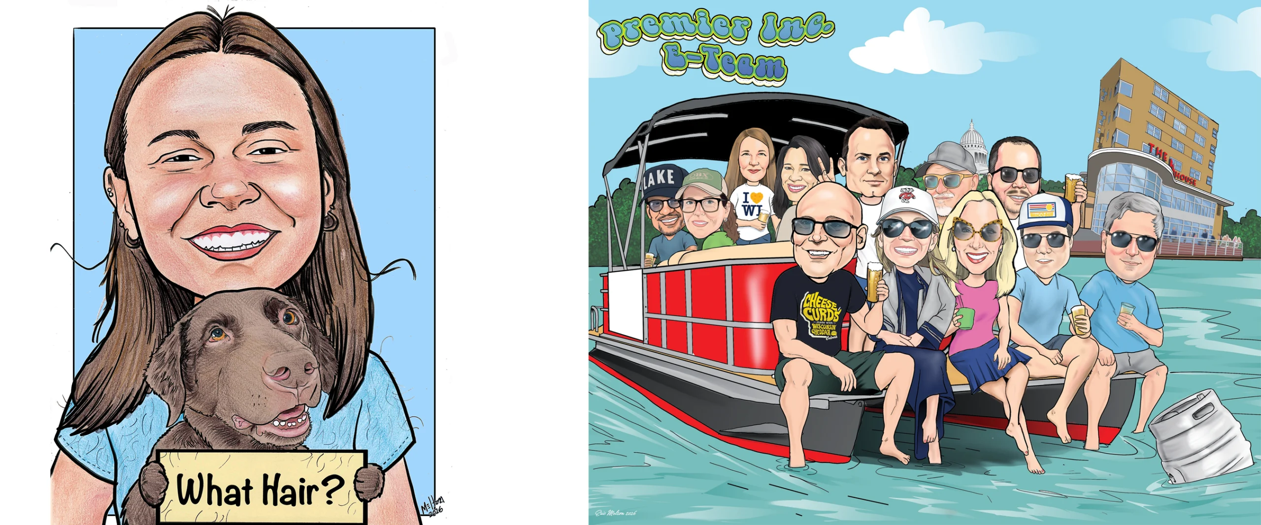 caricature gift commission