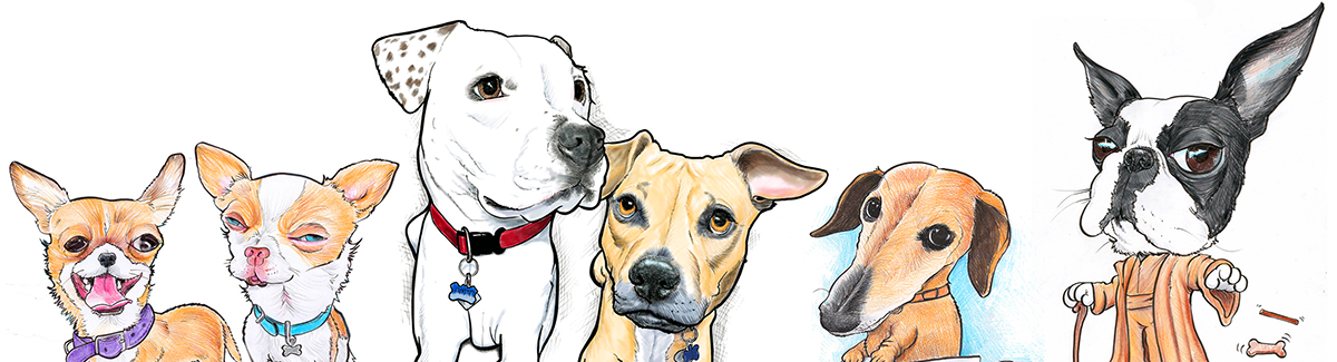 Pet Caricature art
